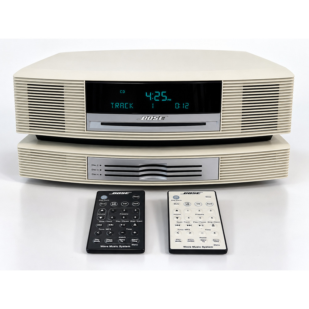 Bose Wave Music System AWRCC2 Multi-CD Changer 2 Remotes Tested Works - Picture 2 of 12